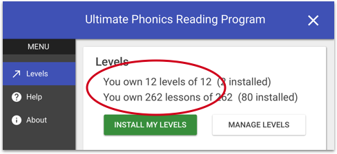 Ultimate Phonics all levels owned