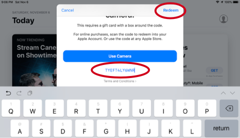 How to Redeem an App Store Promo Code on your iPad